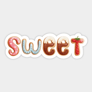 Sweet Cookie Art Sticker